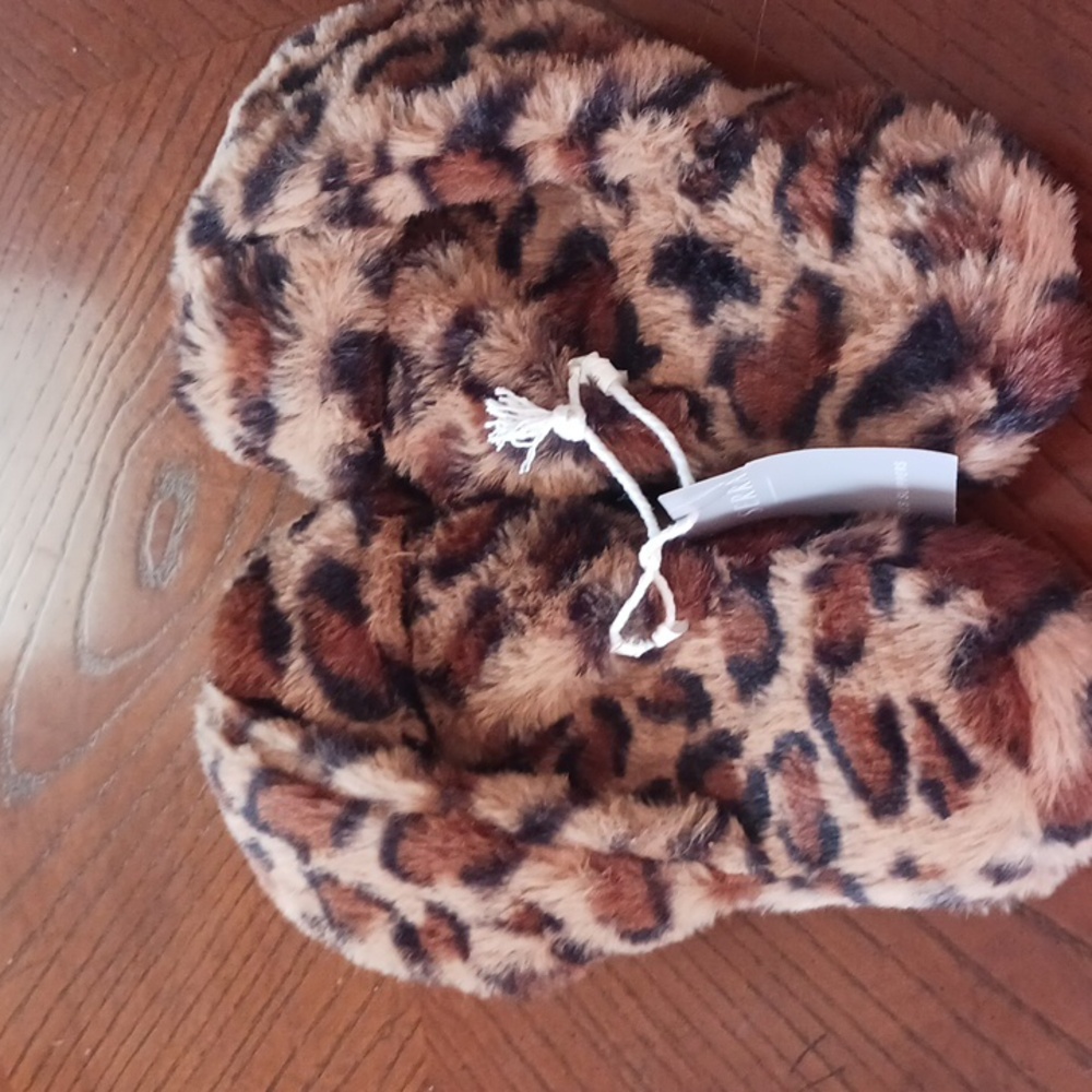 Faux Fur Ladies Slippers